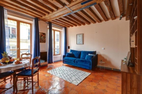 BnBNook - Cozy 1BR - Vibrant Le Marais & Pompidou